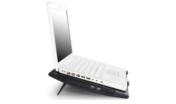 DEEPCOOL Chladící podložka WIND PAL FS,  pod notebook,  černá6