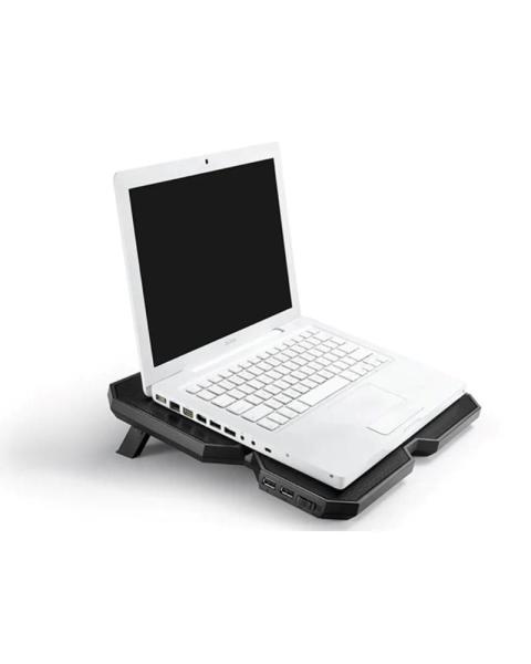 DEEPCOOL Chladící podložka Multi Core X6,  pod notebook,  černá1