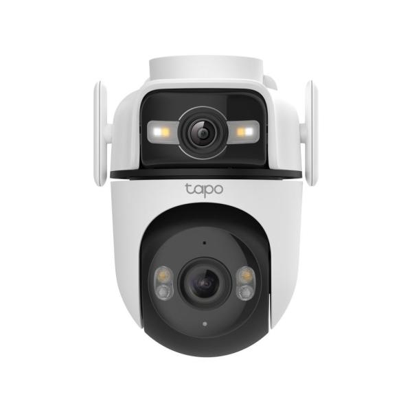 TP-Link Tapo C545D venkovní/ outdoor otočná kamera (2x 3MP,  2K 1296p,  IR 30m,  WiFi,  1x100Mb/ s,  micro SD card)2
