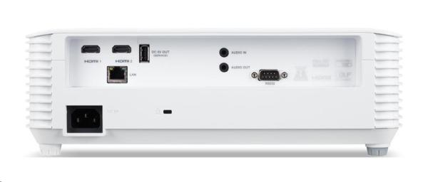 ACER Projektor P5550,  DLP 3D,  1080p (1920x1080),  5200 ANSI,  15 000:1,  VGA,  HDMI(MHL),  HDMI,  RJ45,  repro 1x10W,  2.73Kg,  L0