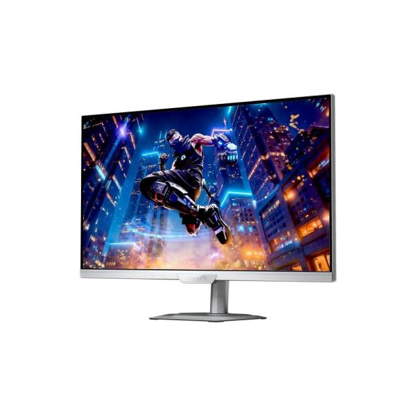 GIGABYTE LCD - 27" Gaming monitor M27UP ICE,  SS IPS,  3840x2160 UHD,  160Hz,  1000:1,  350cd/ m2,  1ms,  2xHDMI,  1xDP,  bílá1