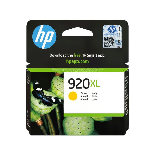 BAZAR - HP 920XL Yellow Ink Cart,  6 ml,  CD974AE (700 pages) - po expiraci1