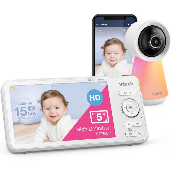 VTech RM5756HD - Smart Wi-Fi dětská video chůvička0