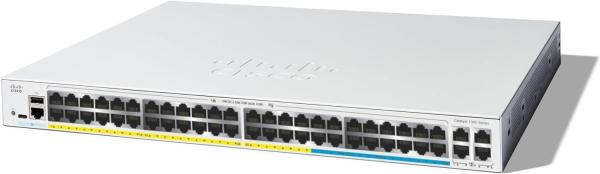 Cisco Catalyst switch C1300-48MGP-4X (32xGbE, 16x2, 5GbE, 4xSFP+, 48xPoE+, 740W) - REFRESH