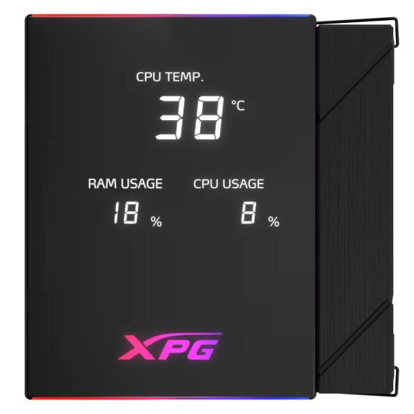 ADATA XPG Chladič CPU MAESTRO PLUS 62DA,  2x120 mm,  ARGB,  LGA 1851,  AM5,  černá6