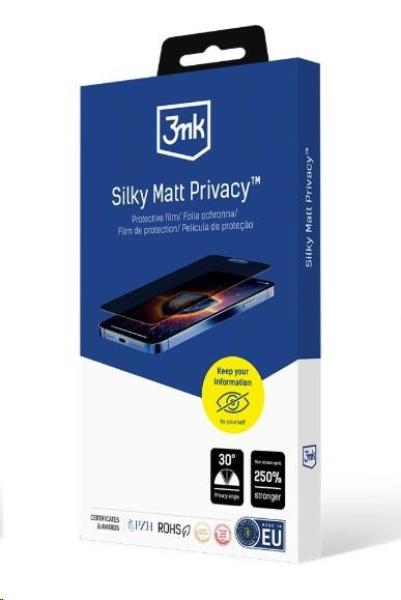 3mk ochranná folie Silky Matt Privacy pro Xiaomi 15T 5G