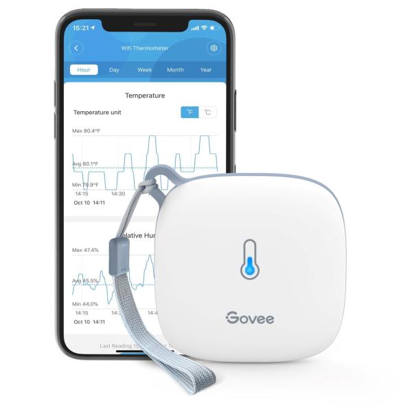 Govee Teploměr a vlhkoměr, Wi-Fi