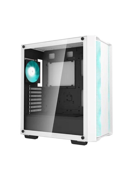 DEEPCOOL Case CC560 WH V2,  ATX,  Průhledná bočnice,  4x120mm Fan,  bílá1