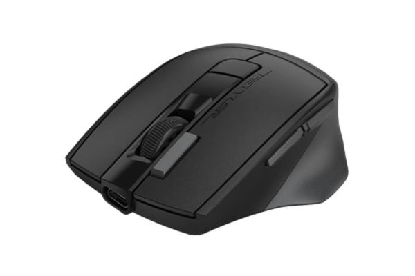 A4tech FB45CS Air2 FStyler,  bezdrátová tichá kancelářská myš,  BT+2, 4GHz,  šedá2