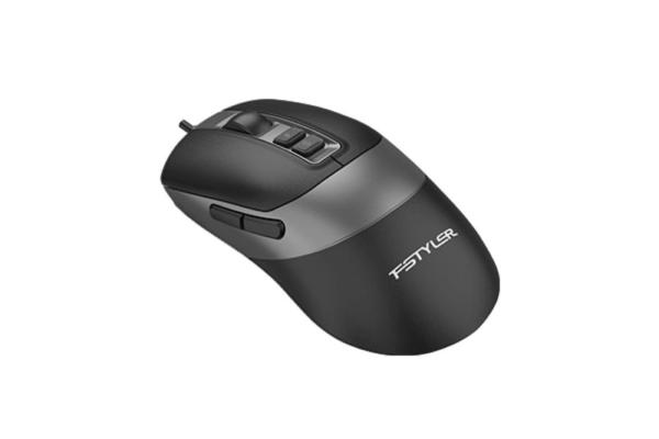 A4tech FM50 Plus FStyler,  drátová kancelářská myš,  černá1