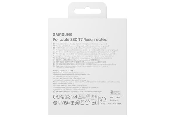 Samsung Externí SSD disk T7 Ressurected - 2TB9