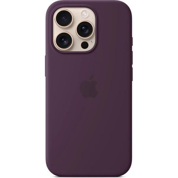 iPhone 16 Pro Silicone Case with MS - Plum / SK