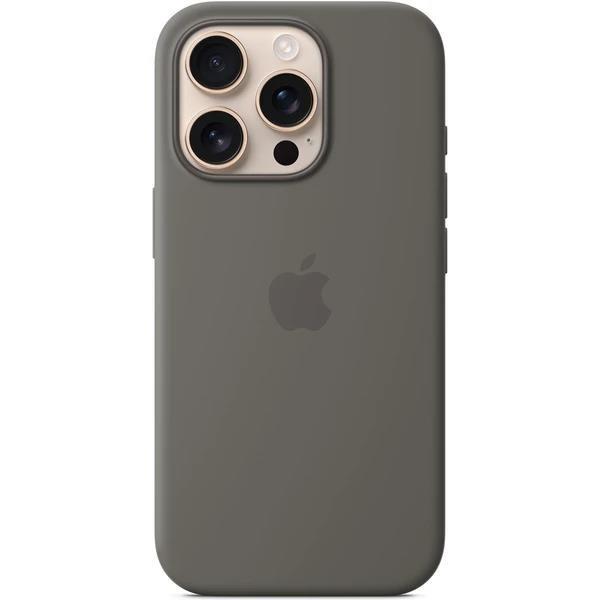 iPhone 16 Pre Silicone Case with MS - S.Gray / SK