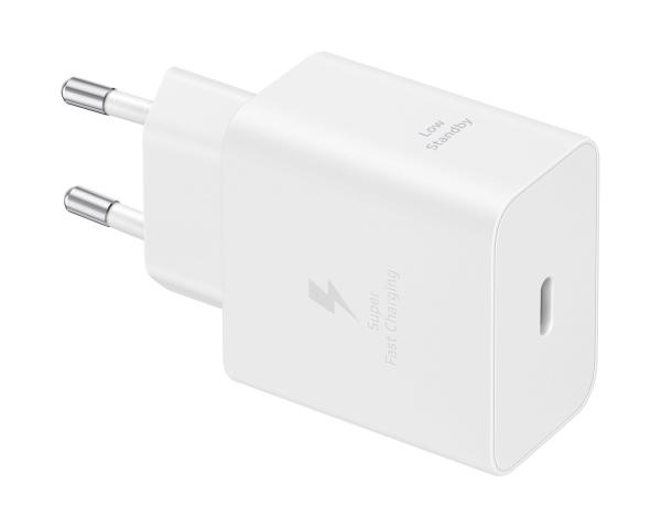 Samsung USB-C 45W Cestovní nabíječka + USB-C Datový Kabel White0