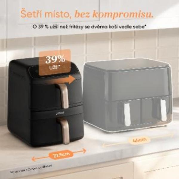 Cosori Turbo Tower Compact horkovzdušná fritéza 8, 6 L černá4