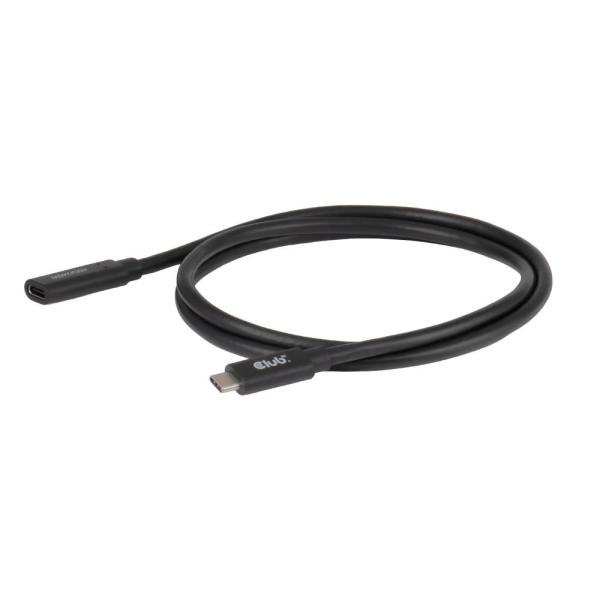 Club3D Prodlužovací kabel USB-C 8K60Hz,  40Gbps,  Power Delivery 240W,  (M/ F),  100cm3