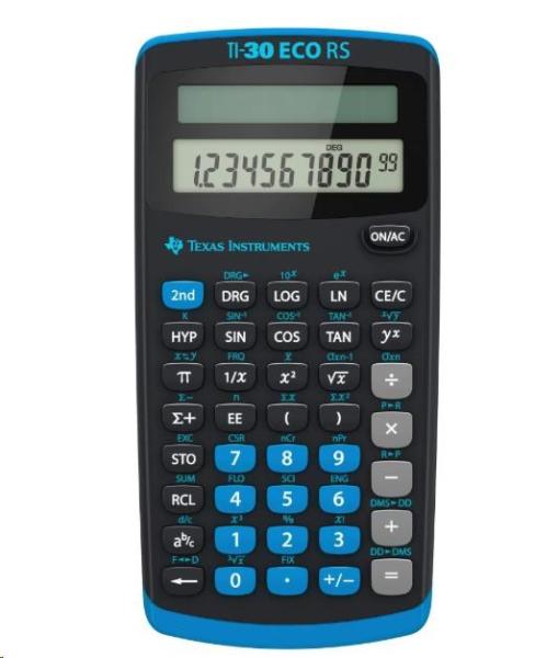 TEXAS Instrument kalkulačka - TI-30 ECO RS Vědecký kalkulátor