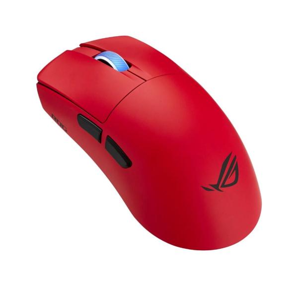ASUS Herní myš ROG Harpe II Ace,  Bezdrátová,  červená0