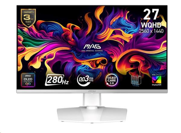 MSI LCD MAG 272QPW QD-OLED X28, 26.5