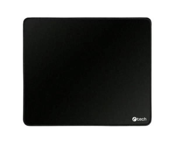 Podložka pod myš C-TECH MP-01S-BK, čierna, 240x200x4mm, obšité okraje