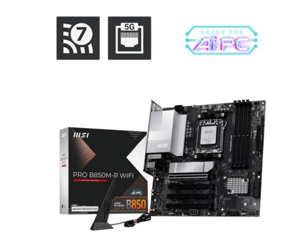 MSI PRO B850M-P WIFI/ AM5/ mATX