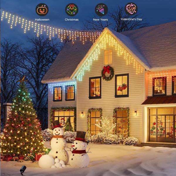 Govee Smart LED rampouchy RGBIC 10m,  bílé,  Matter6