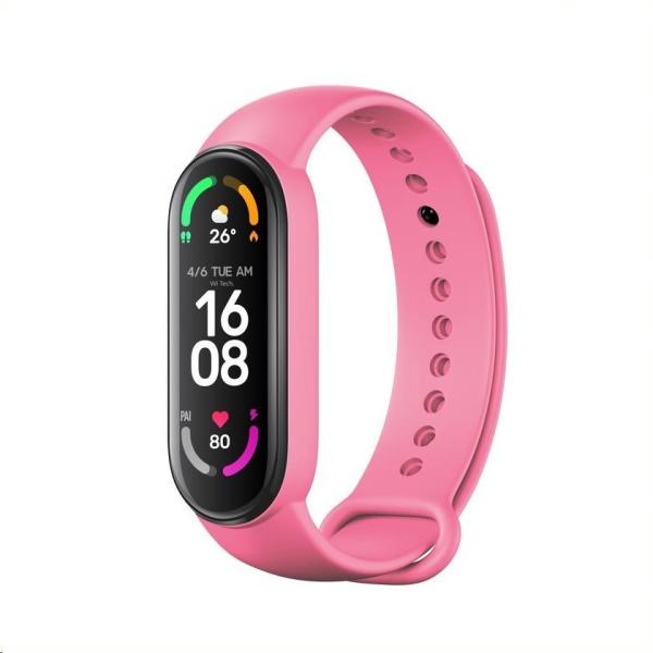 RhinoTech řemínek pro Xiaomi Mi Band 6 růžová