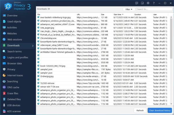 Ashampoo Privacy Inspector 38