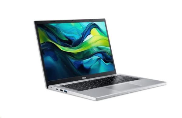 ACER NTB Aspire Go 14 (AG14-72P-50ZC), Core 5 120U, 14"WUXGA, 16GB, 512GB SSD, Intel Graphics, Linux, Silver0