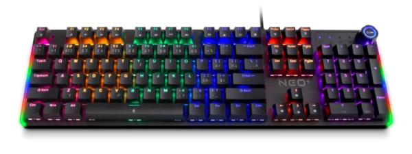 CONNECT IT Herní klávesnice NEO2 + Black,  mechanická,  USB,  ARGB,  CZ+SK,  černá2