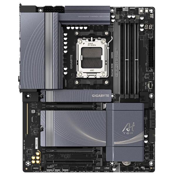 GIGABYTE MB Sc AM5 B850 AI TOP,  AMD B850,  4xDDR5,  1xUSB4,  1xHDMI,  WI-FI,  ATX1