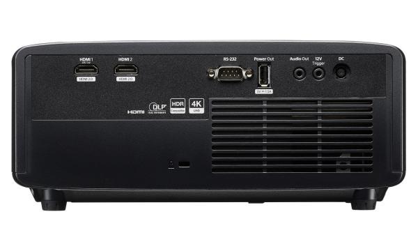 Optoma projektor UZ38X (DLP,  Dual-laser,  UHD,  3800 ANSI,  2xHDMI,  RS232,  USB-A power,  12V trigger)4