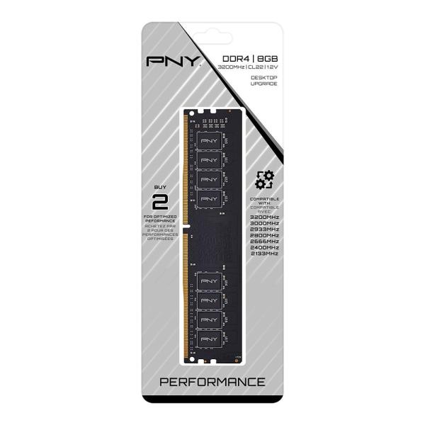 PNY DIMM DDR4 8GB 3200MHz CL223