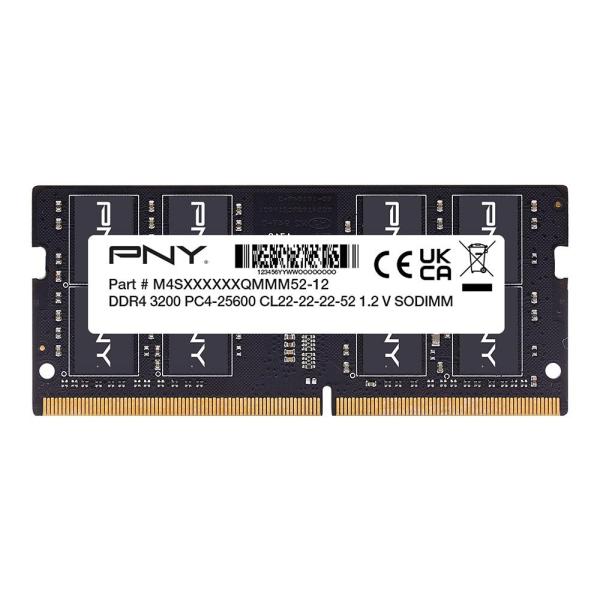 PNY SODIMM DDR4 8GB 3200MHz CL222
