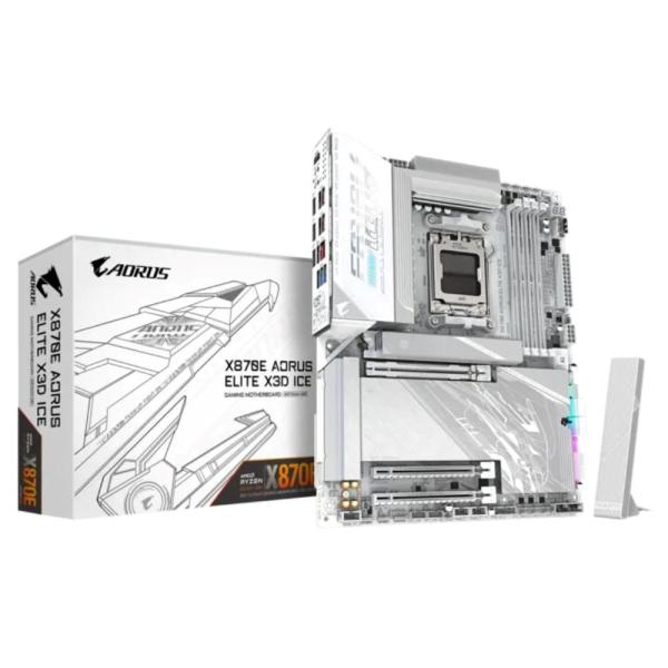 GIGABYTE X870E AORUS PRO X3D ICE/ AM5/ ATX