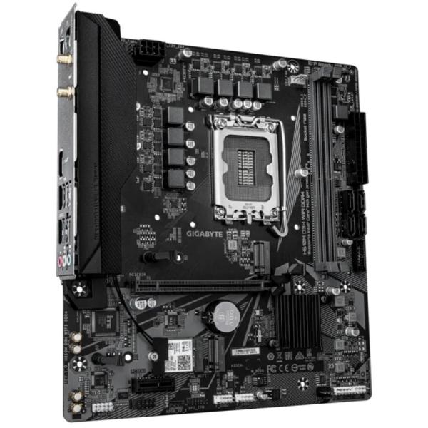 GIGABYTE MB Sc LGA1700 H610M D3H WIFI DDR4, Intel H610,  2xDDR4,  1xHDMI,  Wifi, mATX1