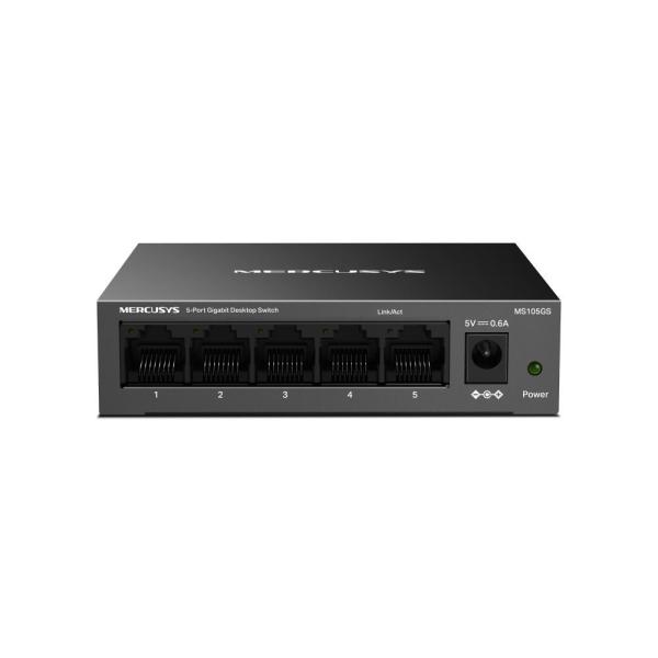 MERCUSYS switch MS105GS (5xGbE,  fanless)
