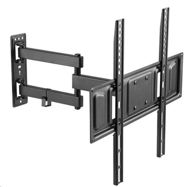 Výsuvný držiak Brateck LPA63-443 pre TV 32"-55" 35kg polohovateľný nástenný
