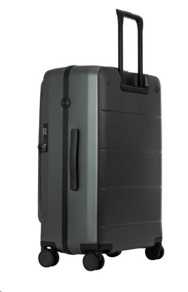 ACER cestovní kufr Predator Streetstyle 25", polykarbonát, 65l, TSA kombinační zámek, 3 kapsy, matně šedá3