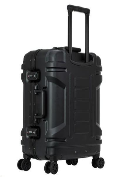ACER Cestovní kufr Predator Robust Luggage 22", polykarbonát, 54l, TSA kombinační zámek, 2 kapsy, černá4
