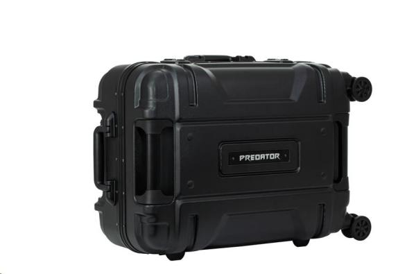 ACER Cestovní kufr Predator Robust Luggage 22", polykarbonát, 54l, TSA kombinační zámek, 2 kapsy, černá1