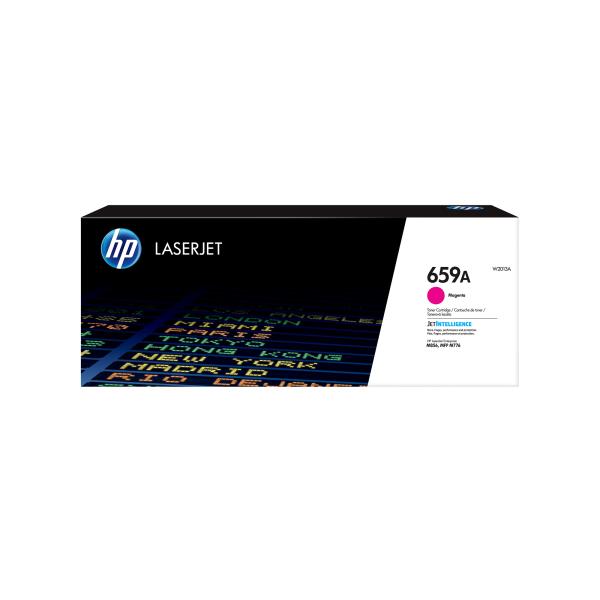 BAZAR - HP 659A Magenta Original LaserJet Toner Cartridge (13, 000 pages) - Poškozený obal (Komplet)