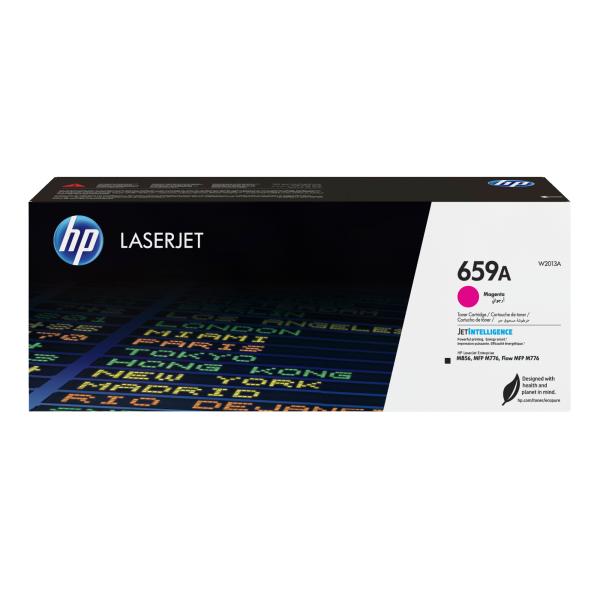 BAZAR - HP 659A Magenta Original LaserJet Toner Cartridge (13, 000 pages) - Poškozený obal (Komplet)1