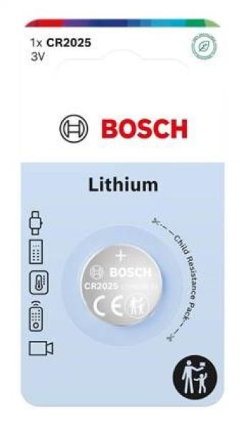 Bosch CR2025B1/ 00 Lithium (Blistr 1 ks)