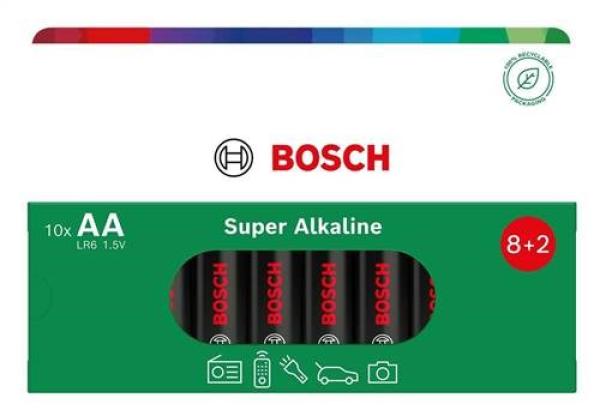 Bosch LR6SA10B/ 00 Super Alkaline (Blistr 10 ks)