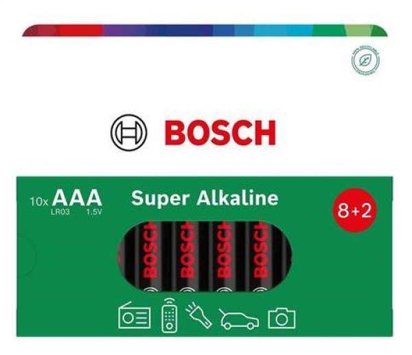 Bosch LR03SA10B/ 00 Super Alkaline (Blistr 10 ks)