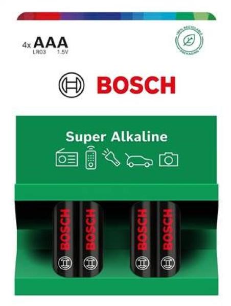Bosch LR03SA4B/ 00 Super Alkaline (Blistr 4 ks)