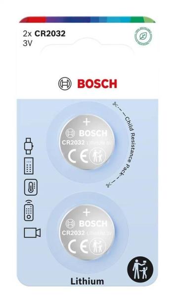 Bosch CR2032B2/ 00 Lithium (Blistr 1 ks)