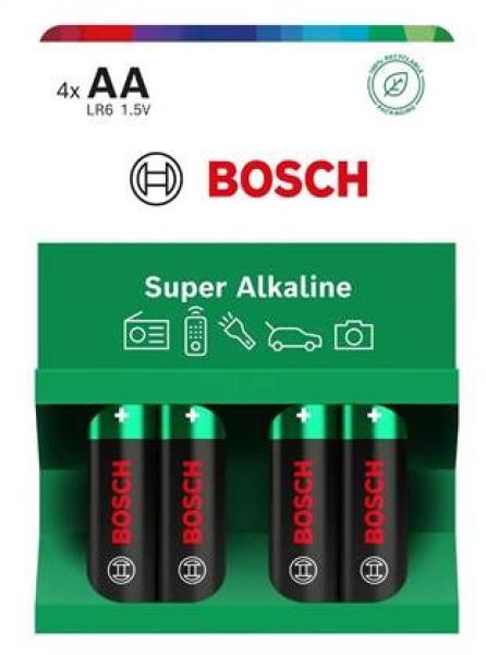 Bosch LR6SA4B/ 00 Super Alkaline (Blistr 4 ks)