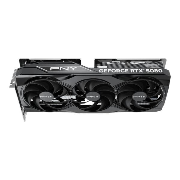 PNY VGA Nvidia GeForce RTX 5080 16GB Triple Fan OC,  RTX 5080 OC,  16GB GDDR7,  3xDP,  1xHDMI5